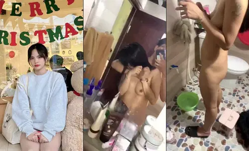 Bất ngờ mở cửa vào tắm chung với cô bạn thân